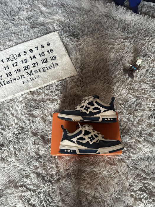 Кросівки Louis Vuitton Skate lv scate shoes кроси лв скейт луи витон скейт blue drip