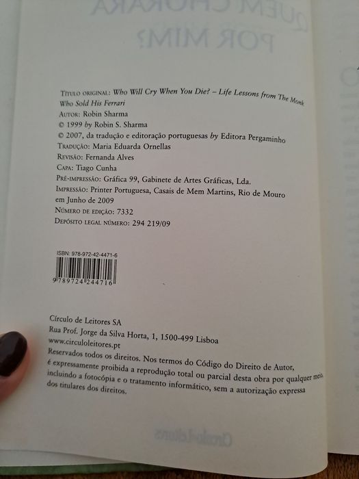 Robin Sharma - Quem chorará por mim?