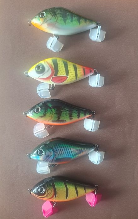 ZESTAW 5x WOBLER SZCZUPAKOWY 8cm / 25g Killer na drapieżniki!
