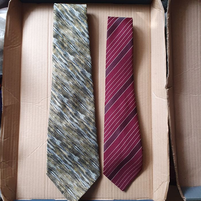 Zestaw krawatów PRL 2(k-7)OK