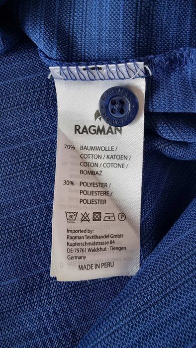 Футболка поло чоловіча RAGMAN 5XL