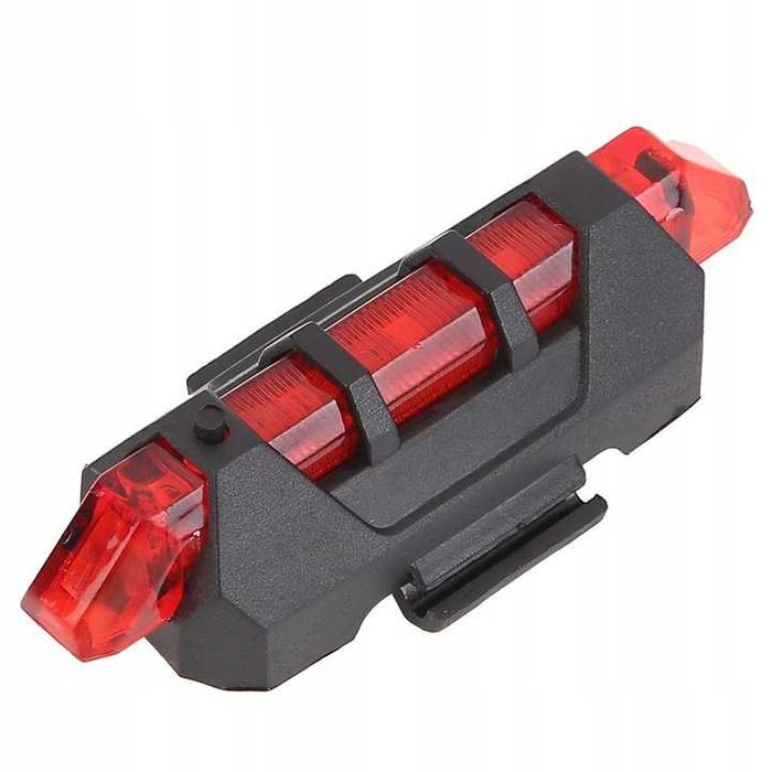 LAMPKA ROWEROWA LED tylna na tył roweru czerwona na usb g