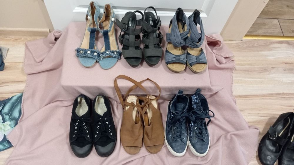 Mega paka butów (zestaw butów)