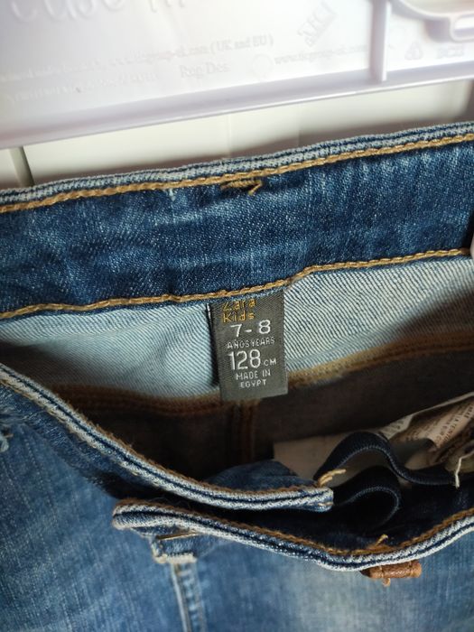 Spódnica jeansowa Zara rozm. 128 (7-8 lat)