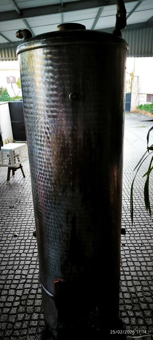 Bailarina de 150l em aço inoxidável