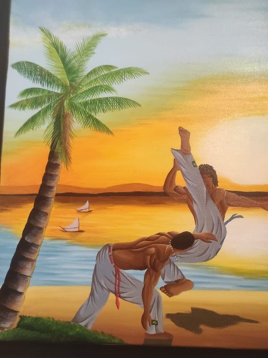 Quadro capoeira Brasil