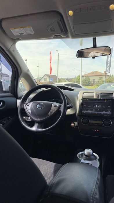 Nissan Leaf Ніссан Ліф 2017 р 24кВт 130 км Тепловий НАСОС Webasta Вебаста