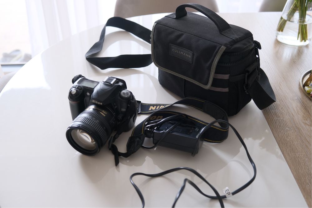 Aparat cyfrowy lustrzanka Nikon d50 + nikkor 18-70mm