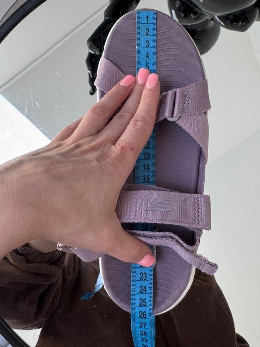 Женские босоножки на липучках Skechers GO Walk Arch 36/37/38/39/40/41р