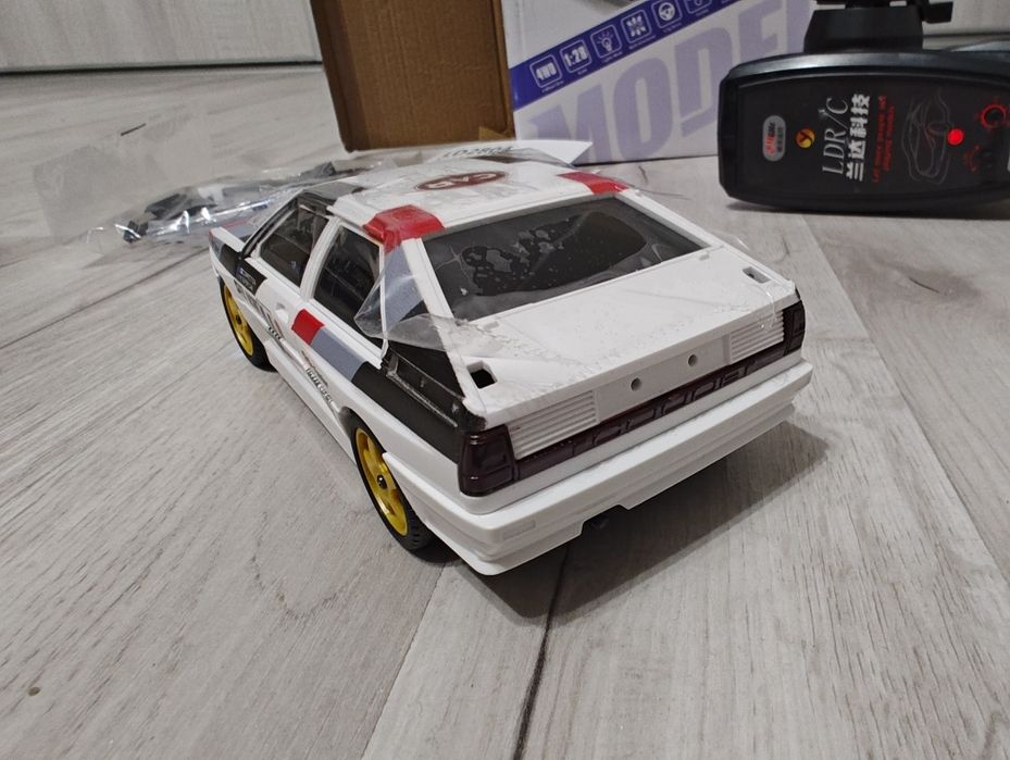 Samochód do driftu AUDI Quattro classic WRC 4WD drift żyroskop zdalni