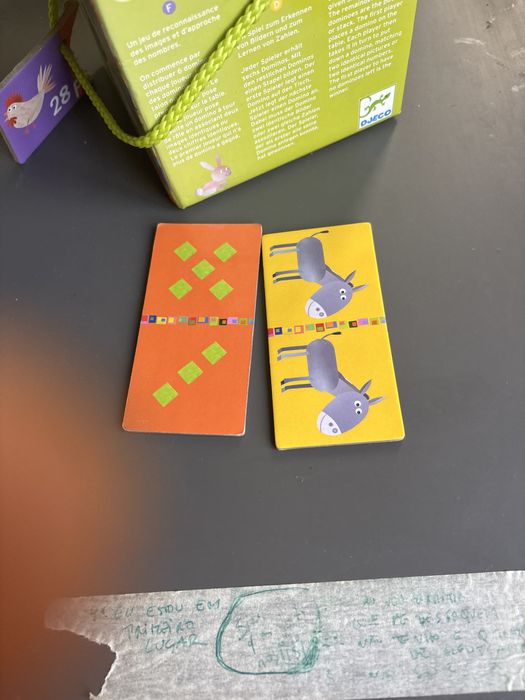 Dominó para crianças mais pequenas