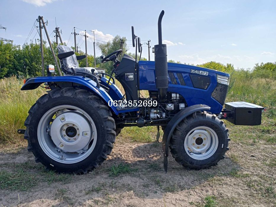 Мінітрактор ДТЗ 354U Примусова гідравлика Реверс Безкоштовна доставка!