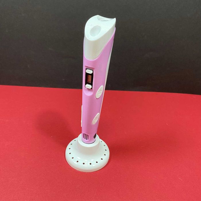 Триде ручка 9м пластик, набор трафаретов, подставкой 3d pen 3