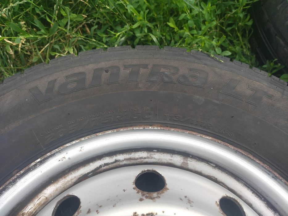 Шини резина колеса 205/75r16 r16C Hankook 7mm лето летние 4шт