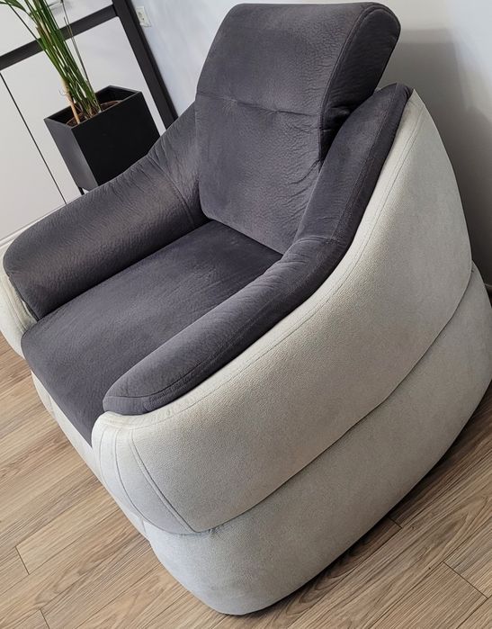 Sofa z funkcją spania + fotel