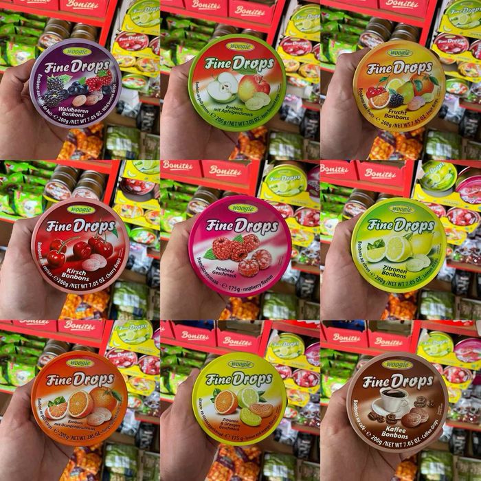 Леденцы Дропсы 200 грамм / льодяники Woogie Fine Drops