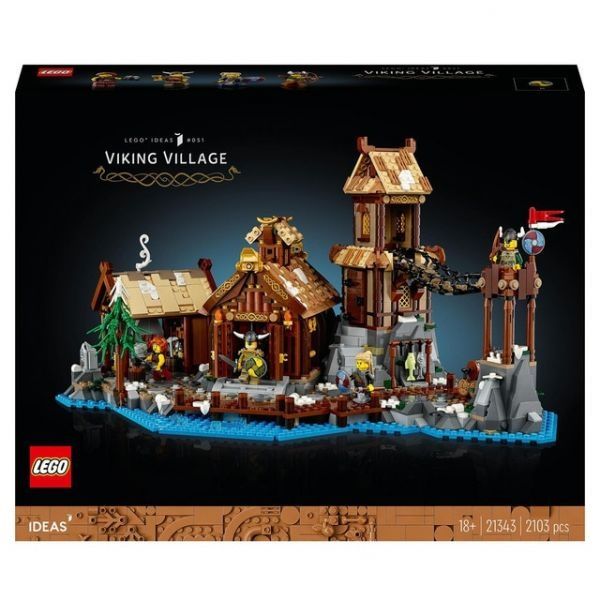 Lego ideas Aldeia Viking 21343 Novo e selado