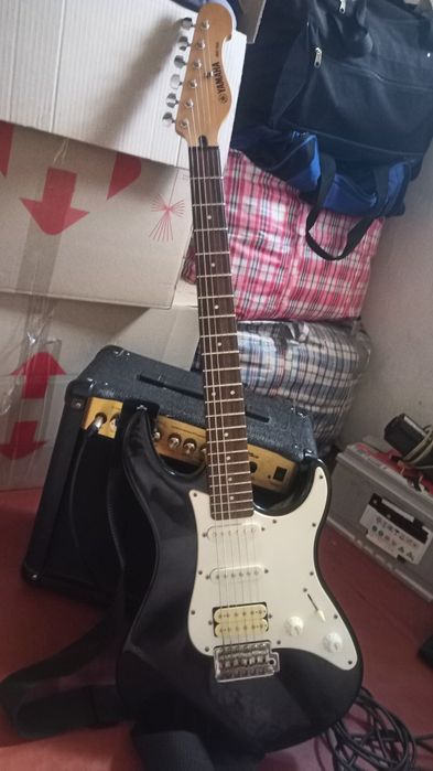 Електрогітара yamaha eg112 та комбік marshall