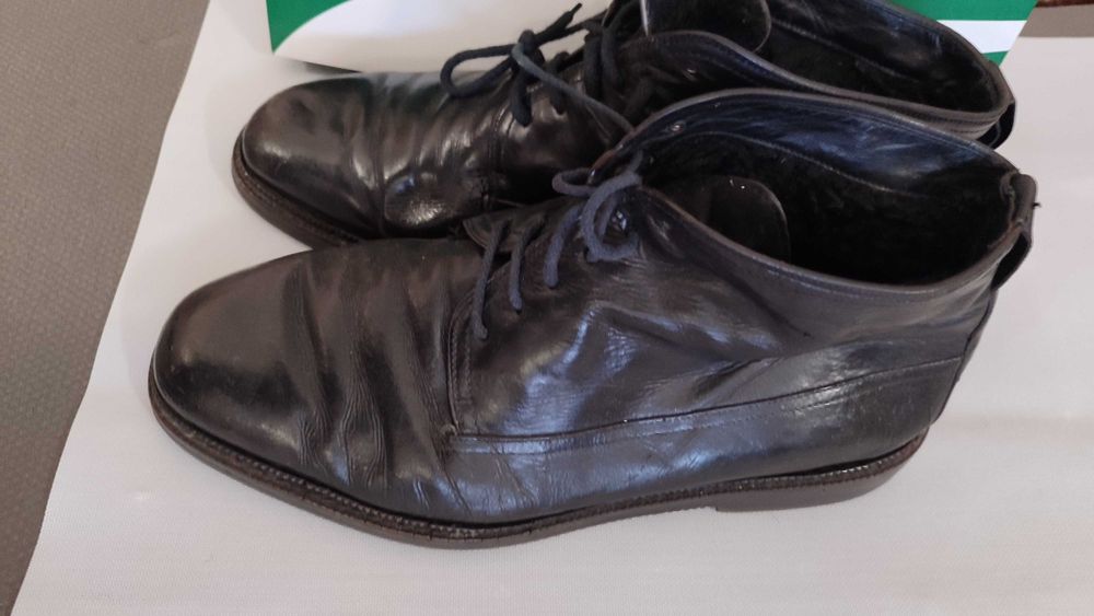 Сапоги чоловічі Італія Torresi з натуральної шкіри на овчині