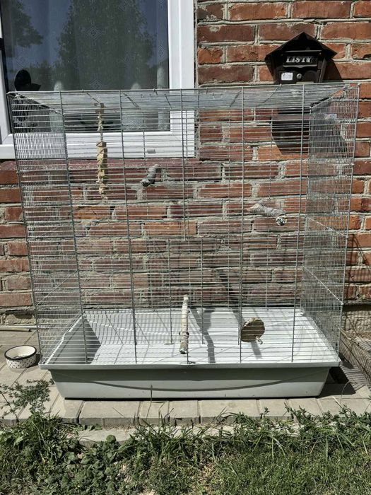 Klatka dla Gryzoni Papug XXL 100x100x55 cm