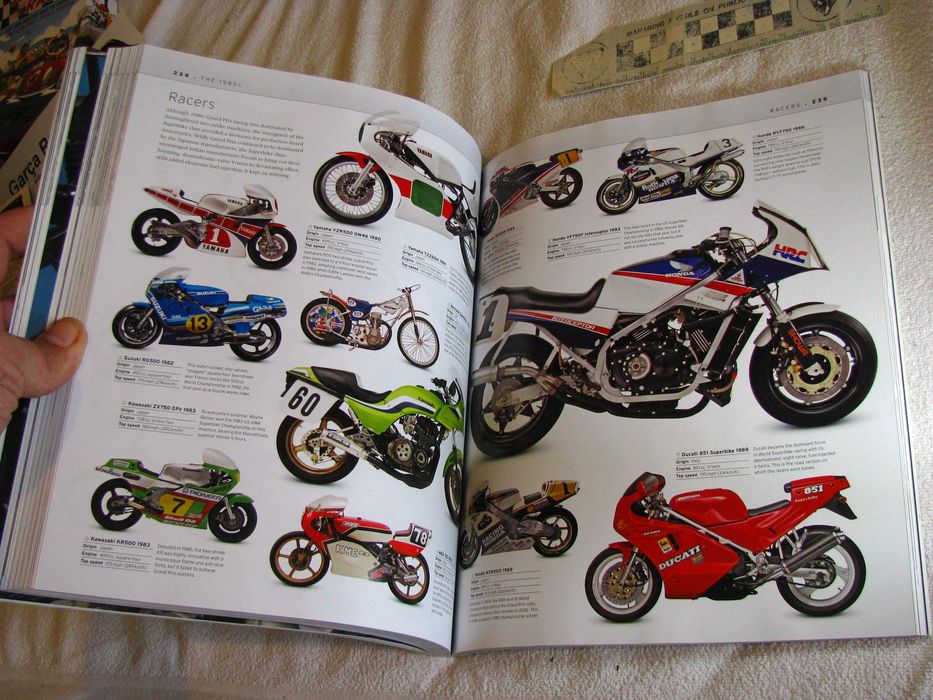 Livro "The Motor Bike Book The Definitive Visual History", DK