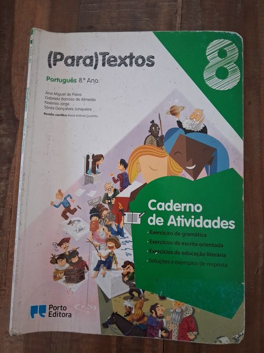 Caderno de atividades Português 8°