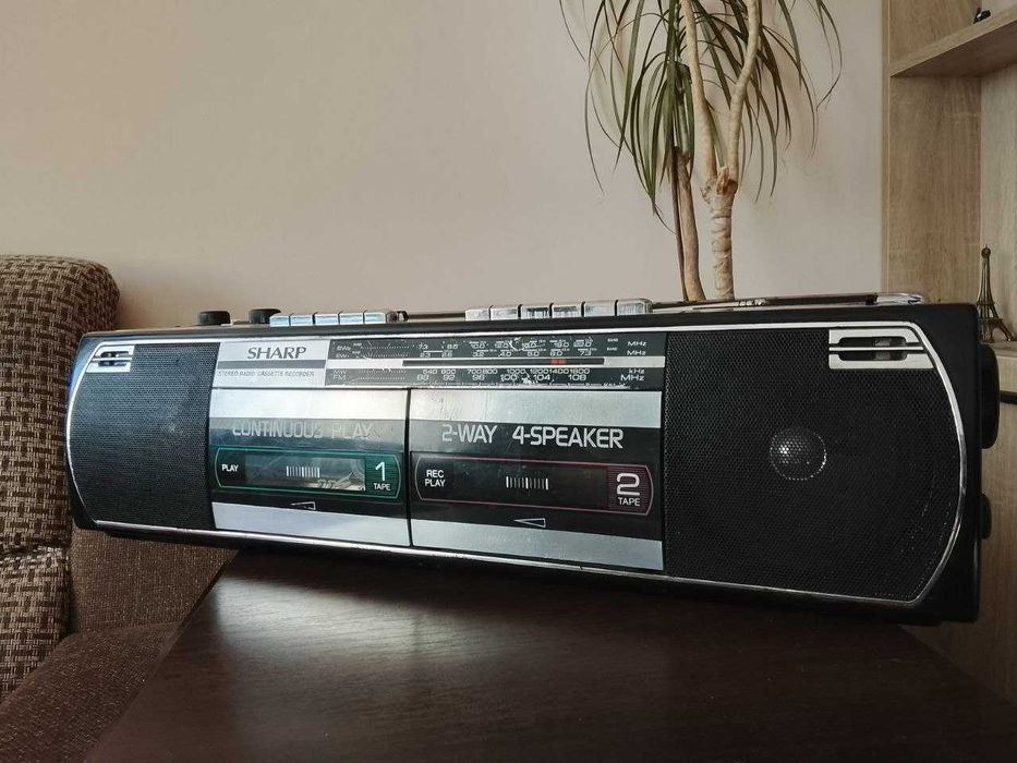 Двокасетна магнітола Sharp WQ-267
