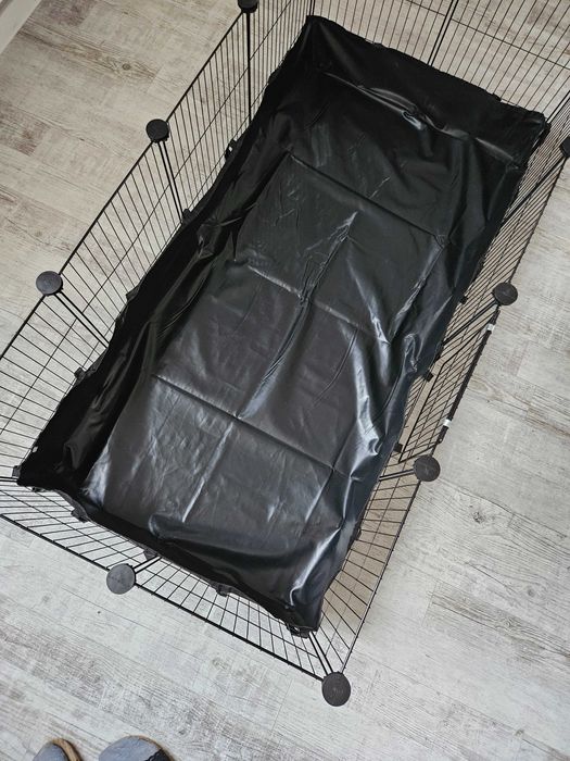 Klatka dla gryzoni chomików królików świnek z drzwiami i podłogą NOWA
