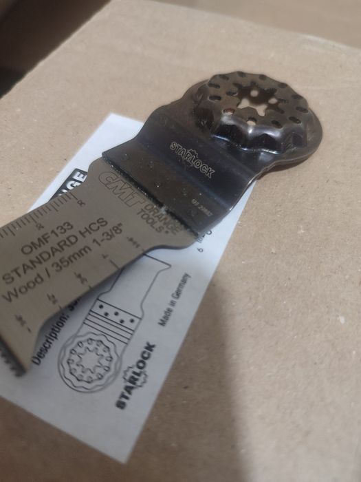 Laminas multifunções starlock CMT orange, Makita / Bosch / DeWalt