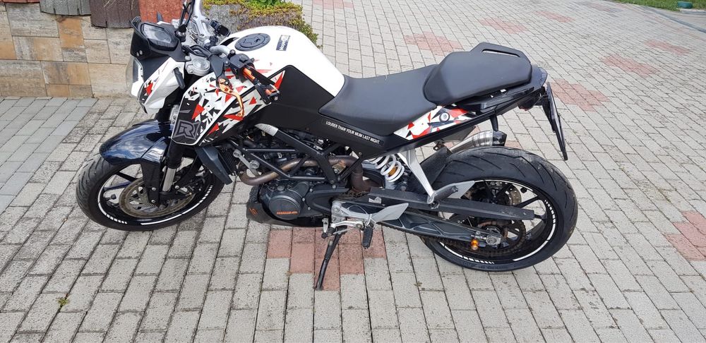 KTM  Duke 125cc 40tys . przebiegu