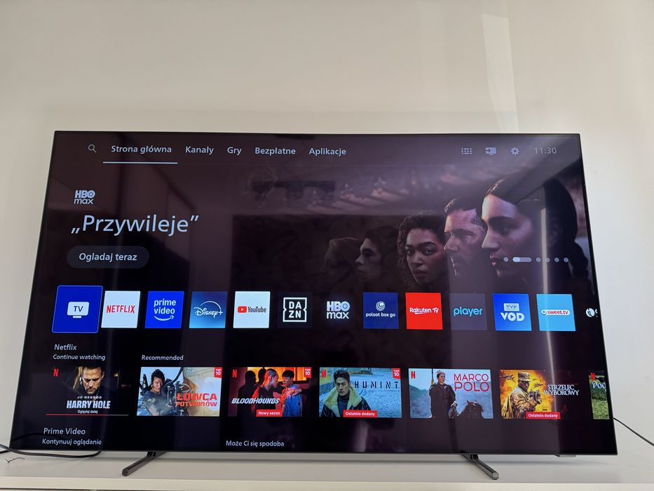 Philips OLED 65” 65OLED770 Ambilight Perfekcyjny stan GWARANCJA !