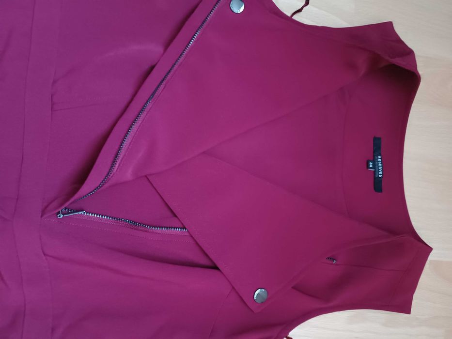 Sukienka Reserved, bordo, nowa, 34