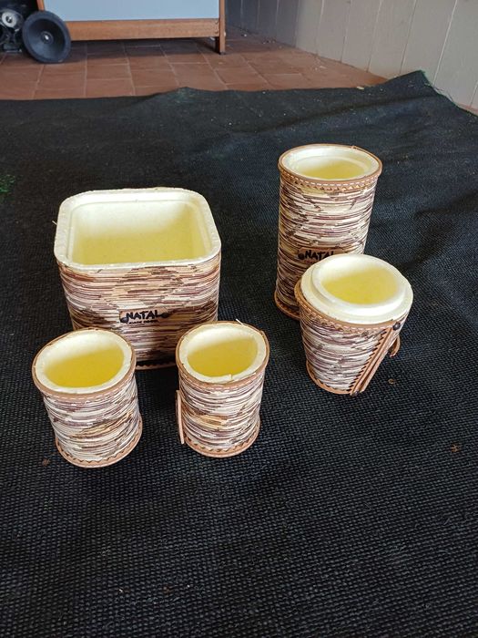 Conjunto para bebidas de praia e piscina brasileiro