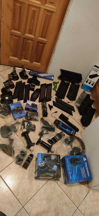 Akcesoria do Ps4, Pady Słuchawki Podstawki, Gogle Vr Ładowarki, Kamera