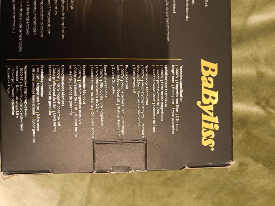 Modelador Escova de Cabelo Babyliss Air Power Volume AS95E