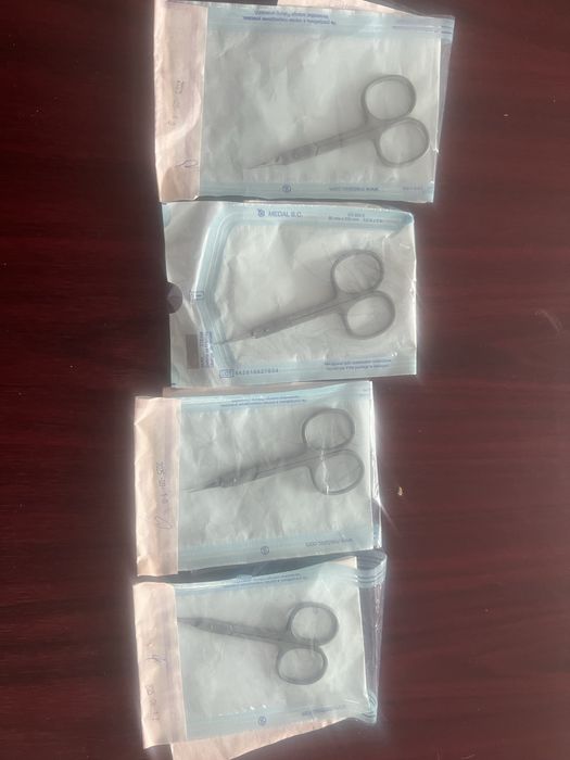 Zestaw manicure pedicure rzęsy