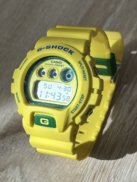 Kolekcjonerski zegarek Casio G shock DW 6900 Fifa World Cup 2006