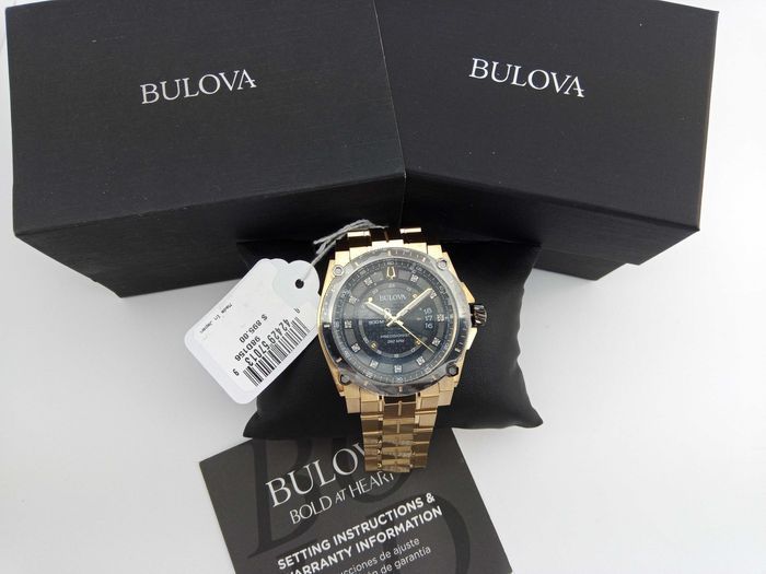 Часы Bulova Precisionist 11 бриллиантов, 262 кГц колебаний, РРЦ $1300