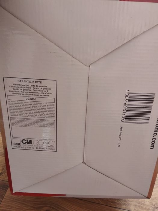 Пароварка Clatronic DG 3235