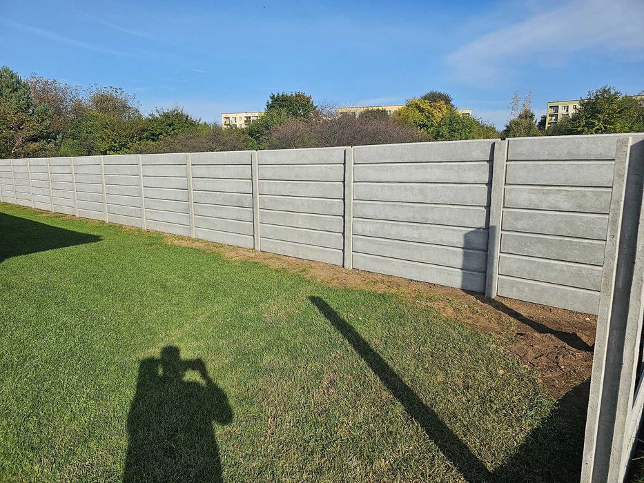 Ogrodzenie betonowe,palisadowe Nowoczesne/NOWOŚCI