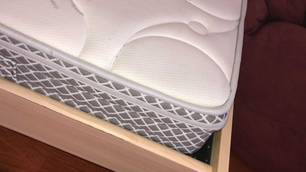 Cama solteiro com gavetão