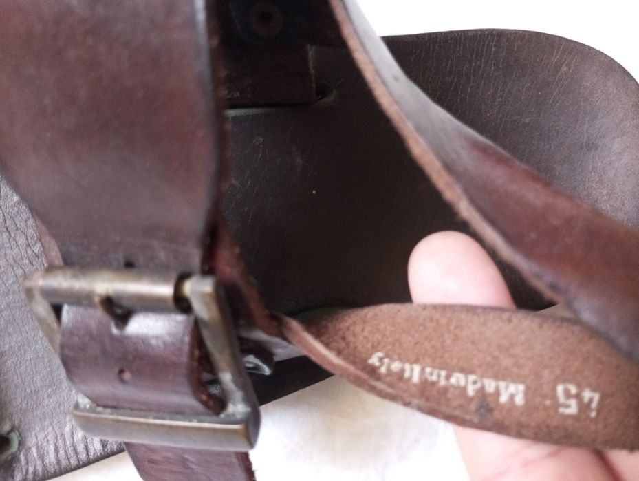 Сандалии мужские кожаные босоножки р46 30см Италия