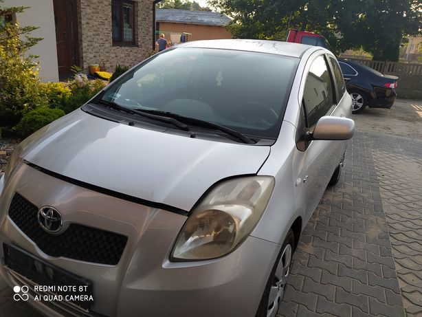 Toyota Yaris Samochody na części w Mazowieckie OLX.pl