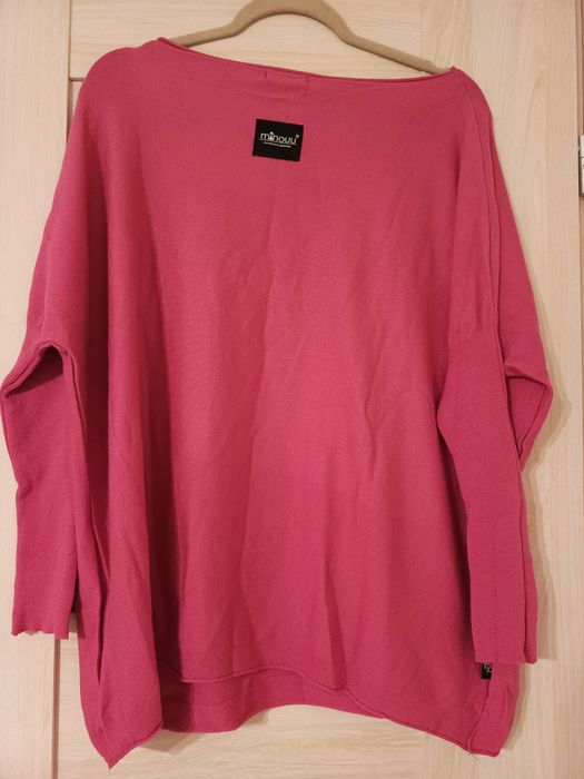 Sweter minouu różowy nowy