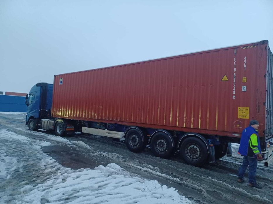 Kontener morski 40 DV/HC 12metrowy - tani transport!