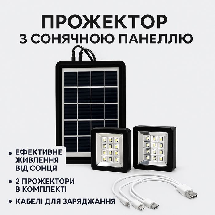 Новый проектор на солнечной панеле