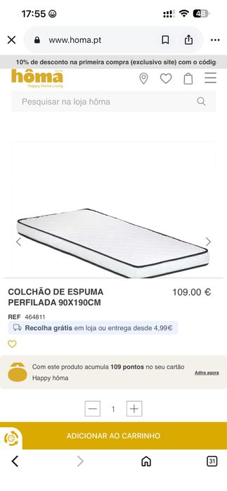 Cama Montessori 90x190cm + Colchão