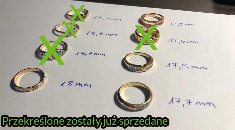 #49 Pierścionki ze stali chirurgicznej, mix