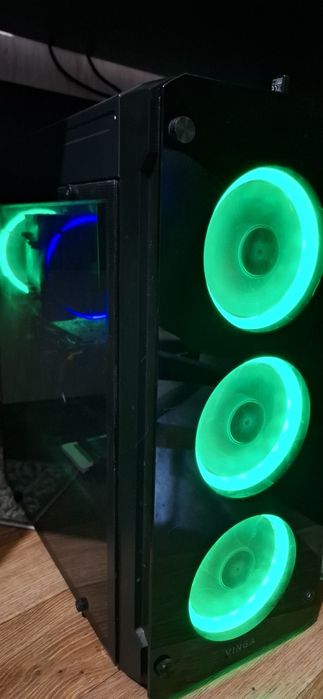 Ігровий ПК Ryzen 5 2600 / 16GB / RX 470 / 1TB SSD / Швидкий