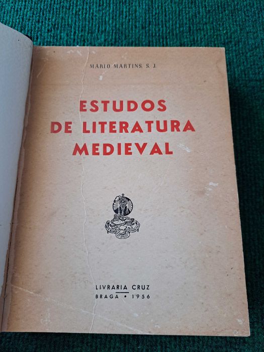 Estudos de Literatura Medieval - Mário Martins, S.J.